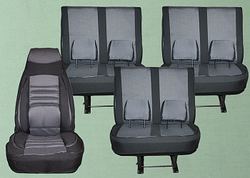 Чехлы на сиденья 2705 7-ми местн. (6+1) Н.Новгород (жаккард) 