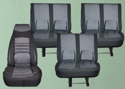 Чехлы на сиденья 2705 7-ми местн. (6+1) Н.Новгород (жаккард) 