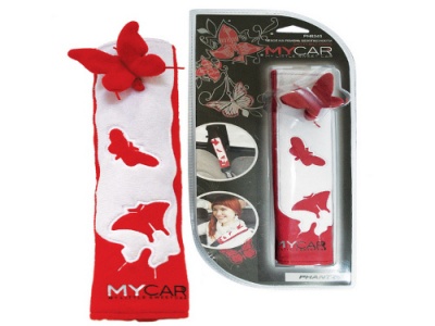 Чехол на ремень безопасности бабочка PH6345!!!