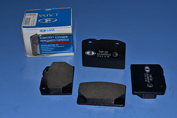 Колодка торм 2101-07 пер АВТОВАЗ (к-т) 