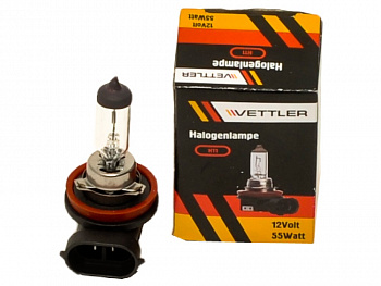 Лампа гал Н11 55 W ВЕТТЛЕР  QUARZ 12 V  
