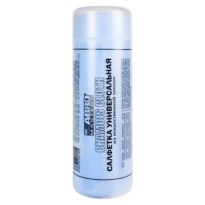 Салфетка автом. в ТУБЕ большая АБРО (68х43 см) 