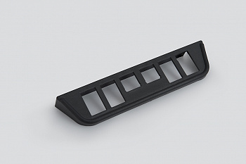 Надставка панели приборов УАЗ рамка под кнопки (под 6 кнопок) 