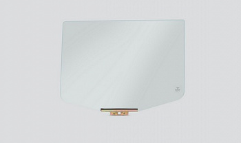 Стекло двери УАЗ Патриот,3162,3160 зад лев опускное зеленое в сборе с кронштейном 