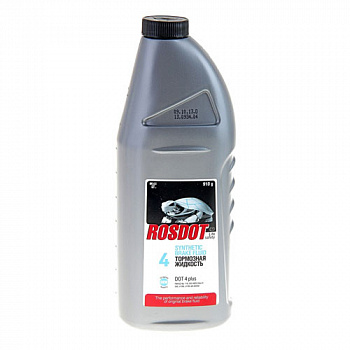 Тормозная жидкость  РОС DОТ-4 ТС (1л) (910г)