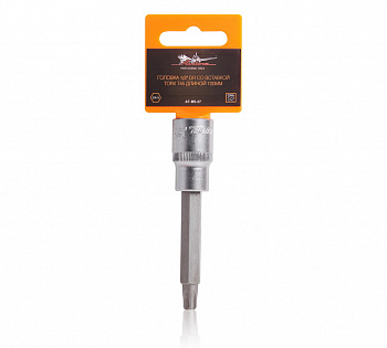 Бита (ключ звезд 6 гр) T 45 длинн (L=100 мм) болта подшипн ступицы Газель Некст