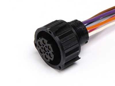 Разъем фара 3302 Н/О байонет круглый (7 отверстий)