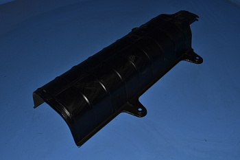 Экран защитный пола кузова 1118 Калина над глушителем полукругл.