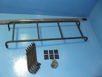 Багажник на крышу 2752/2217 Соболь (высокая крыша) с лестницей с крепежом _