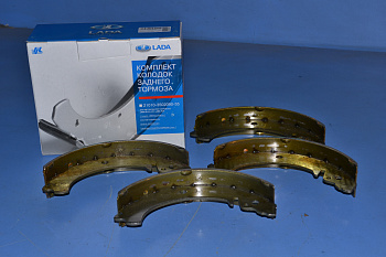 Колодка торм 2101-07,2121 зад (кт 4 шт) АВТОВАЗ 