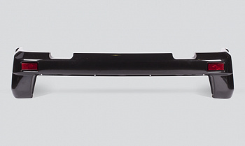 Бампер УАЗ 3163 (после 2015г.) задн Черный металлик АVМ