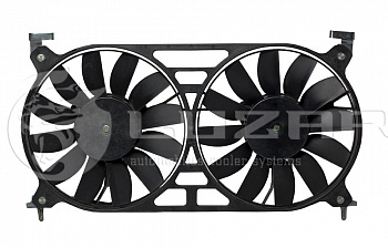 Вентилятор электрич 21214 с кожухом двойной "LUZAR" LFK 01225