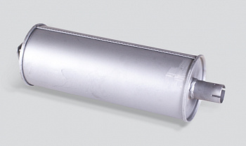 Глушитель УАЗ 3151 карбюр Н/О Баксан (фланец-хомут) 3151-1201010-11