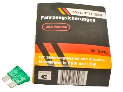 Предохранитель VETTLER плоский 30А !!!