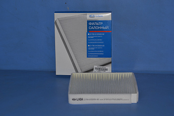 Фильтр салона 2170 Приора с кондиционером (Panasonic) АВТОВАЗ (20х23см)