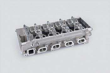 Головка блока 406/405 дв. Е-2 ЗМЗ (5-ти опорн) без прокладки и крепежа "Двойной ресурс"