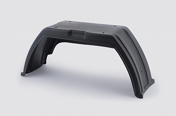 Защита крыла УАЗ Профи задн 236021/236022 пластик (1 шт)