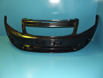 Бампер 2190 Гранта пер под покраску, под ПТФ с заглушками