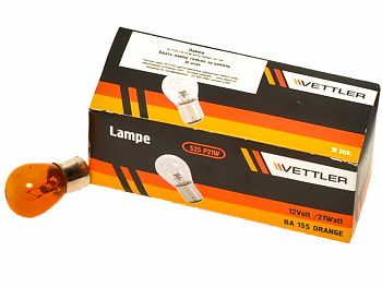 Лампа 12В 1 конт больш указ повор белая ассорт с цок (P 21w)