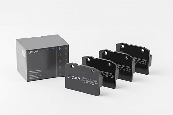 Колодка торм 2101-07 пер АВТОВАЗ (к-т) LECAR фирм.упак