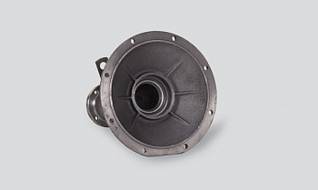 Крышка картера передн моста УАЗ 452 на гибрид.мост (чулок пустой) _