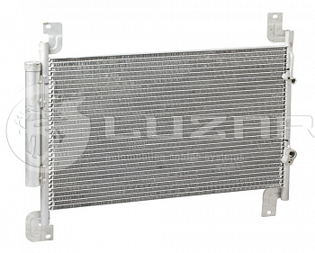 Радиатор кондиц УАЗ 3163 A/C Sanden c ресивером (LRAC 03631)"LUZAR"