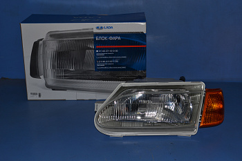 Фара 2114-15 лев с желт указ повор ОСВАР