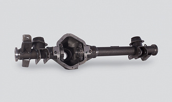 Картер переднего моста УАЗ-452 на гибрид.мост _