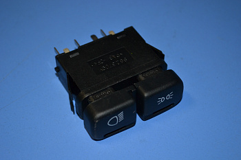 Переключатель кнопочный 2113-23 габаритов.света  (двойной)  882.3709