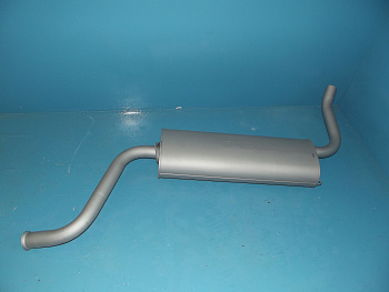 Глушитель 3302 ЕВРО-4 Ульян выхлоп налево  (спереди изгиб) (под ГБО)  Завод ГАЗ