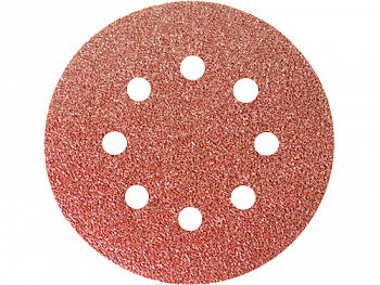 Круг абразивный на ворсовой подложке P80,125мм (5шт)