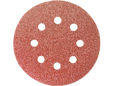 Круг абразивный на ворсовой подложке P80,125мм (5шт)