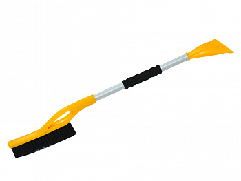 Щетка для снега 78см.мягкая ручка VETTLER желтая  (VE SB-10)