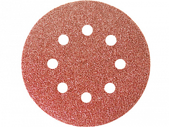 Круг абразивный на ворсовой подложке P100,125мм (5шт)