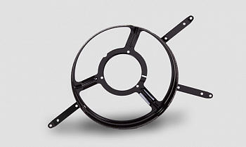 Кожух эл.вентилятора УАЗ-Патриот на 3-х прямых опорах