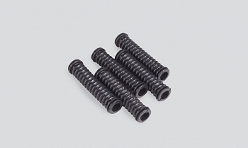 Трубка защитн эл/проводов дверей УАЗ задней гофра прямая 13см РЕЗИНОВАЯ (21103-3724195)