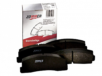 Колодка торм 2121-21214,2123 пер Зоммер (к-т)