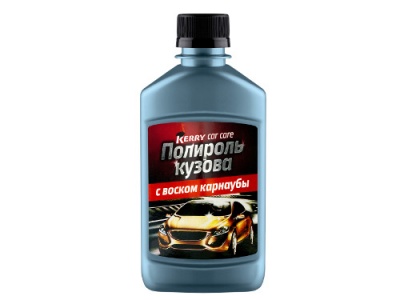 Полироль кузова с воском карнаубы "KERRY" (250мл)