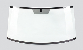 Стекло лобовое УАЗ 3160 под уплотнитель (бесцветное, под кронштейн зеркала) _