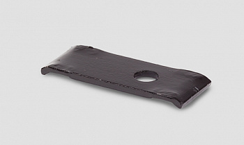 Накладка рессоры УАЗ 3160 зад под стремянку пластина (отв смещено)